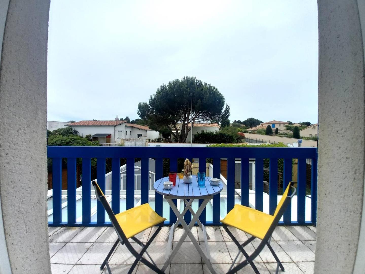 Meschers Sur Gironde - Appartement - Residence Sur Le Port Avec Balcon ภายนอก รูปภาพ